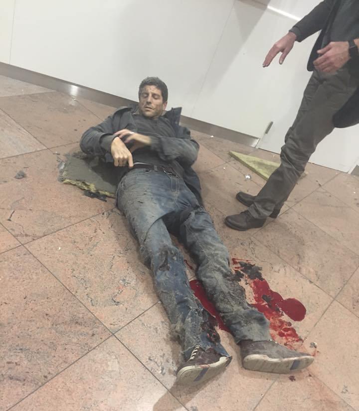 Brussels airport rocked by two explosions geotv.ge
